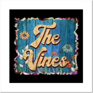 Vintage Vines Name Flowers Limited Edition Classic Styles Posters and Art